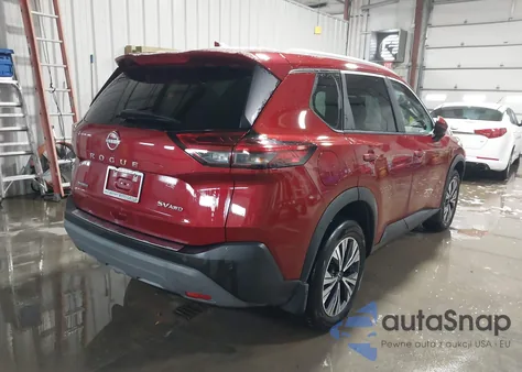 2023 Nissan Rogue Sv Intelligent Awd z USA, uszkodzony, nr VIN 5N1BT3BB2PC681895